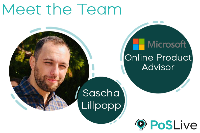 Meet the Team – Today: Sascha Lillpopp (Video-Product Advisor – Microsoft)